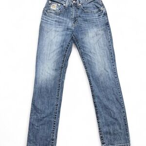 Cinch Men's Denim Cowboy Blue Jeans 30x34